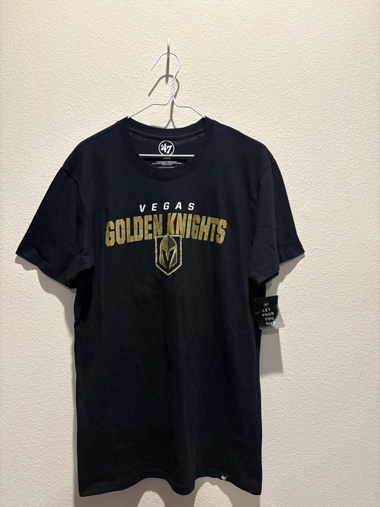 47 Other - 47 Vegas Golden Knights Black and Gold Logo Tee • 100% Cotton